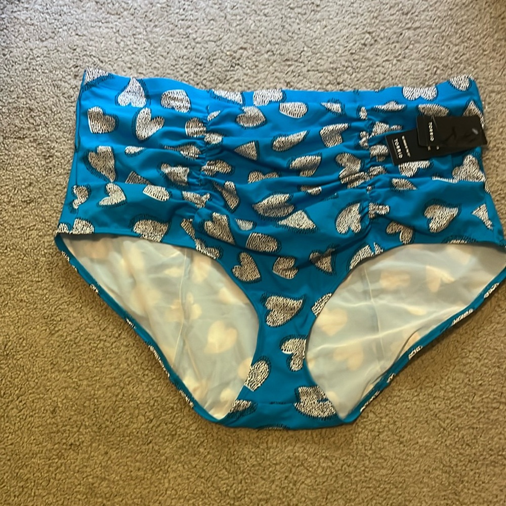 Women’s TORRID High Waist Swim Bottoms Size 3 (22/24)